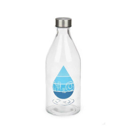 Bottle H2O Glass 1 L (12 Units)