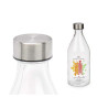 Bottle Juicy Fruits Glass 1 L (12 Units)