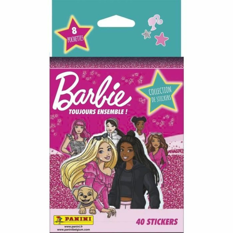 Pack of stickers Barbie Toujours Ensemble! Panini 8 Envelopes