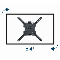 TV Wall Mount with Arm GEMBIRD WM-55ST-01 32" 55" 32 kg