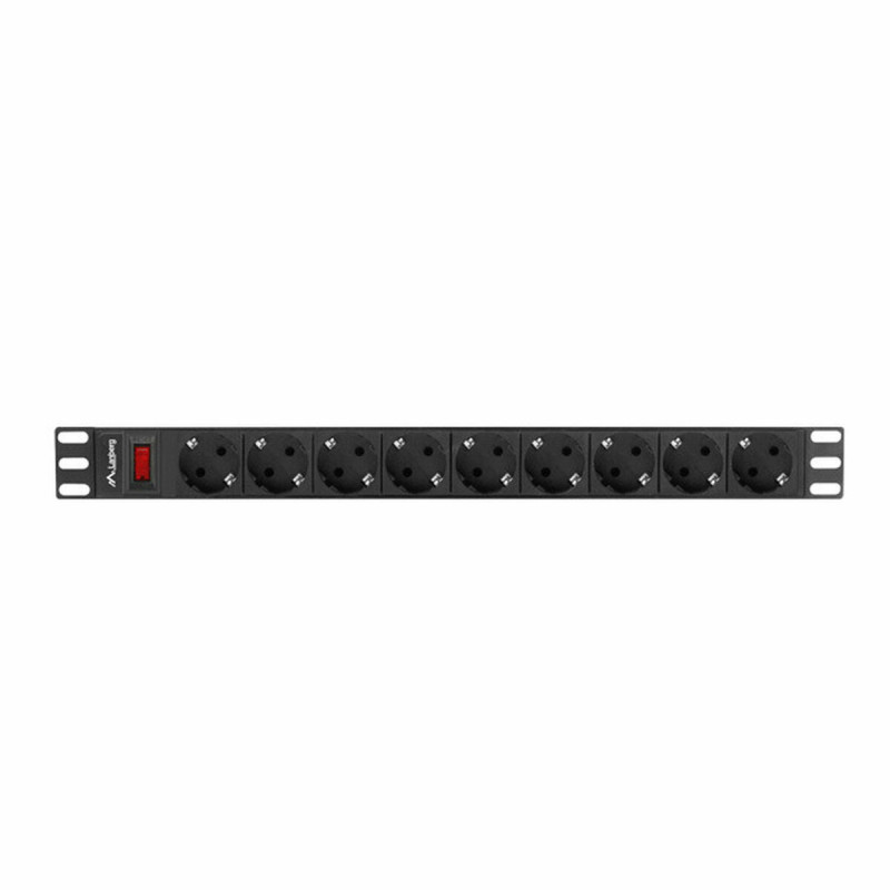 Power Socket 9 Sockets with Switch Lanberg PDU-09F-0300-BK 4000 W 220-250 V 16 A 3 m