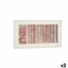 Canvas Stripes With relief (110 x 60 x 2,5 cm) (2 Units)