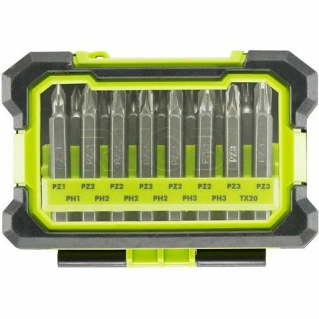 Bit set Ryobi PZ pH Torx 15 Pieces