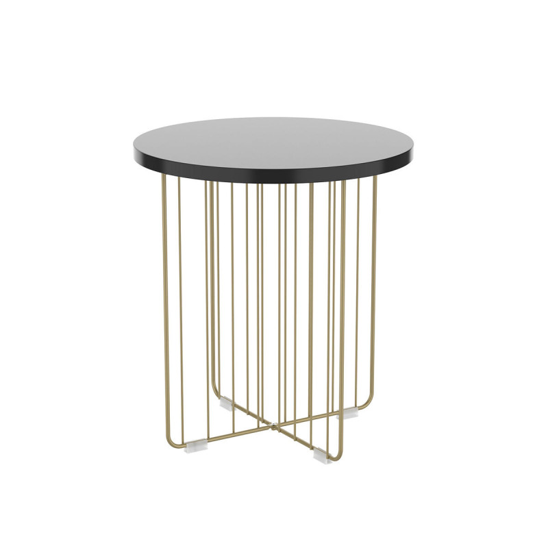 Side table Vinthera Moa Golden Metal 44 x 47,8 cm