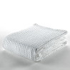 Blanket Alexandra House Living Banús White 140 x 190 cm