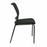 Reception Chair Trend Office Royal Fern 4SC9251 Black (4 uds)