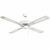 Ceiling Fan Orbegozo CF07132B White 60 W