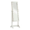 Mirror Jewellery Stand White MDF Wood (41 x 147 x 36,5 cm)