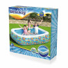 Inflatable Paddling Pool for Children Bestway Floral 305 x 183 x 56 cm