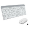 Mouse & Keyboard Logitech  MK470 White French AZERTY