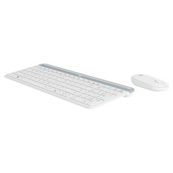 Mouse & Keyboard Logitech  MK470 White French AZERTY