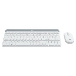 Mouse & Keyboard Logitech  MK470 White French AZERTY