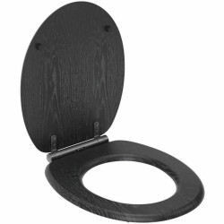 Toilet Seat Gelco Dark grey Black