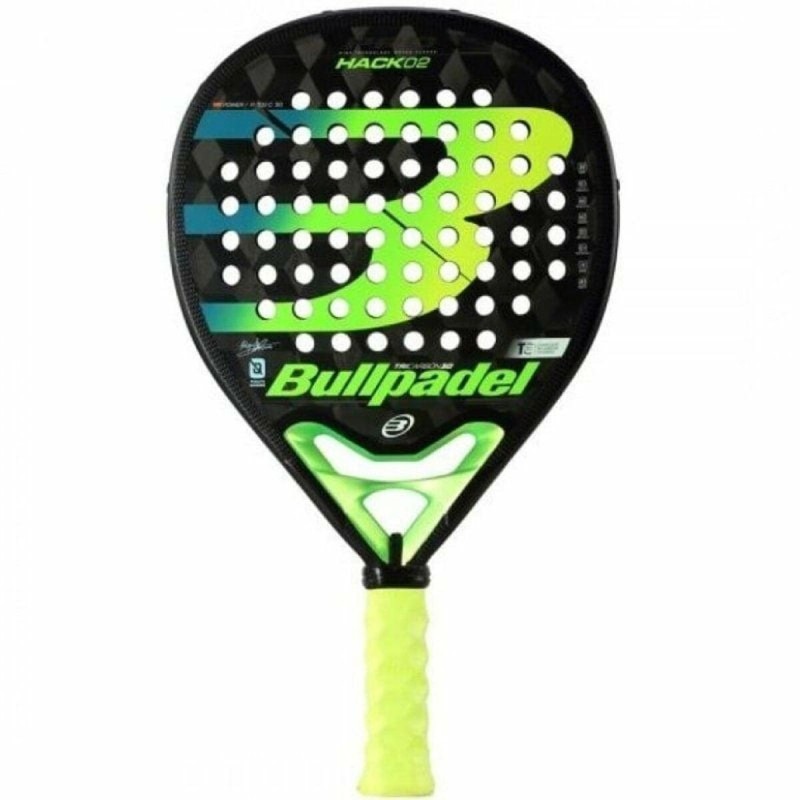 Padel Racket Bullpadel Hack 02 Proline 2020 Paquito Navarro Green 38 mm