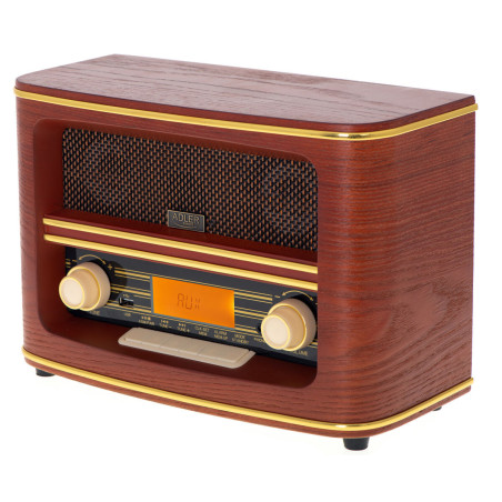 Radio Adler AD 1187 Brown Wood