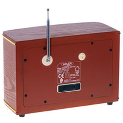 Radio Adler AD 1187 Brown Wood