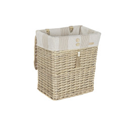 Laundry basket Home ESPRIT Beige Natural 5 Pieces 47 x 35 x 56 cm