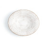 Deep Plate Ariane Tornado White Ceramic Bicoloured Ø 29 cm (6 Units)