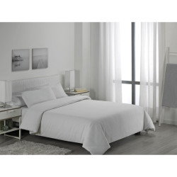 Duvet cover set Alexandra House Living Lyon White Single 4 Pieces