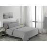 Duvet cover set Alexandra House Living Lyon Pearl Gray Single 4 Pieces