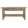 Console DKD Home Decor Brown Natural Wood Pinewood 170 x 45 x 90 cm