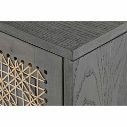 Sideboard DKD Home Decor Natural Grey MDF Mango wood (160 x 40 x 75 cm)