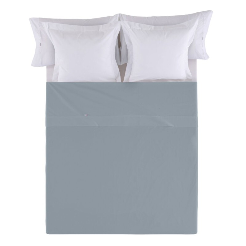 Top sheet Alexandra House Living Steel Steel Grey 260 x 280 cm