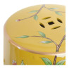 Side table DKD Home Decor Yellow Porcelain 35 x 35 x 45 cm