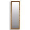 Wall mirror Canada Brown Wood Crystal 48 x 150 x 2 cm (2 Units)