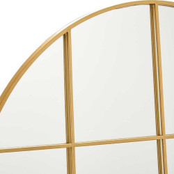 Wall mirror Circular Golden Metal (100 x 2,5 x 100 cm)