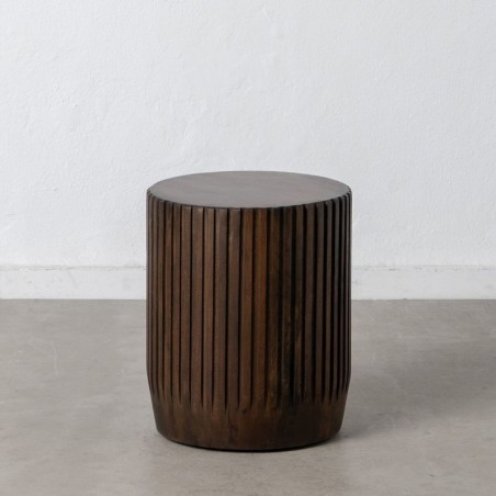 Side table 38 x 38 x 45 cm Brown Mango wood