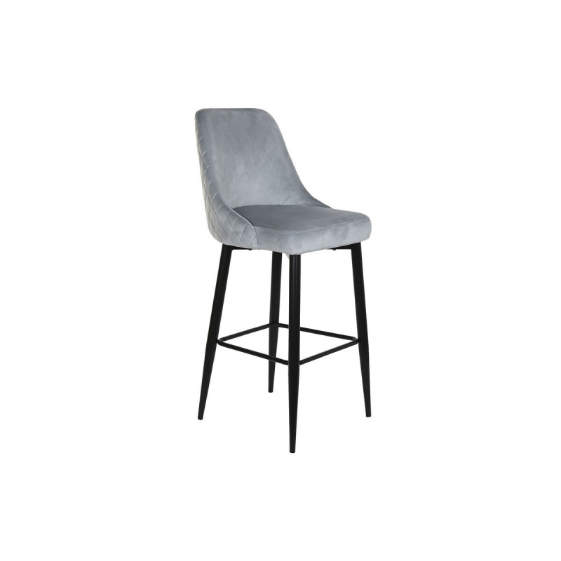 Stool DKD Home Decor Grey Multicolour Bicoloured Metal 51 x 68 x 110 cm 51 x 56 x 110 cm