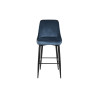 Stool DKD Home Decor Blue Black Bicoloured Metal 51 x 68 x 110 cm 51 x 56 x 110 cm