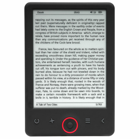 E-Book Denver Electronics EBO-626 Black 4 GB