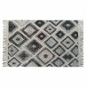 Carpet DKD Home Decor White Black Red Cotton (160 x 230 x 1 cm)