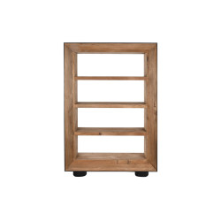 Shelves DKD Home Decor Brown Black Pinewood Recycled Wood 120 x 48 x 240 cm 120 x 40 x 183 cm