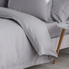 Duvet cover set Alexandra House Living Pearl Gray Single 4 Pieces