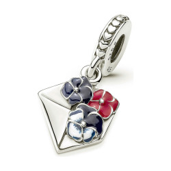 Woman's charm link Pandora 790787C01 Silver Multicolour