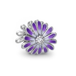 Ladies' Beads Pandora PURPLE DAISY