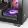 ATX Semi-tower Box Mars Gaming MC-XP Black