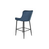 Stool DKD Home Decor Navy Blue Metal 47 x 58 x 96,5 cm