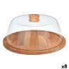 Cheeseboard Quttin With lid Wood 29 x 29 x 12 cm (8 Units)