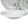 Tableware 18 Pieces Porcelain Lavendar