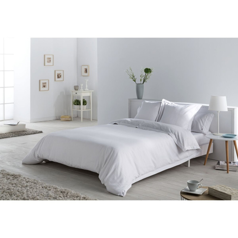 Duvet cover set Alexandra House Living White Double 5 Pieces