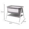 Travel cot Nania HILLARY Grey