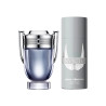 Men's Perfume Set Paco Rabanne EDT Invictus 2 Pieces