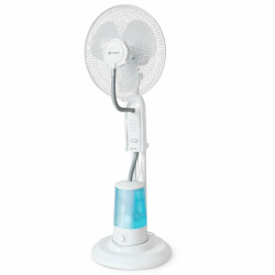 Pedestal Misting Fan Grunkel FAN-16NEBULIZADOR 75 W White