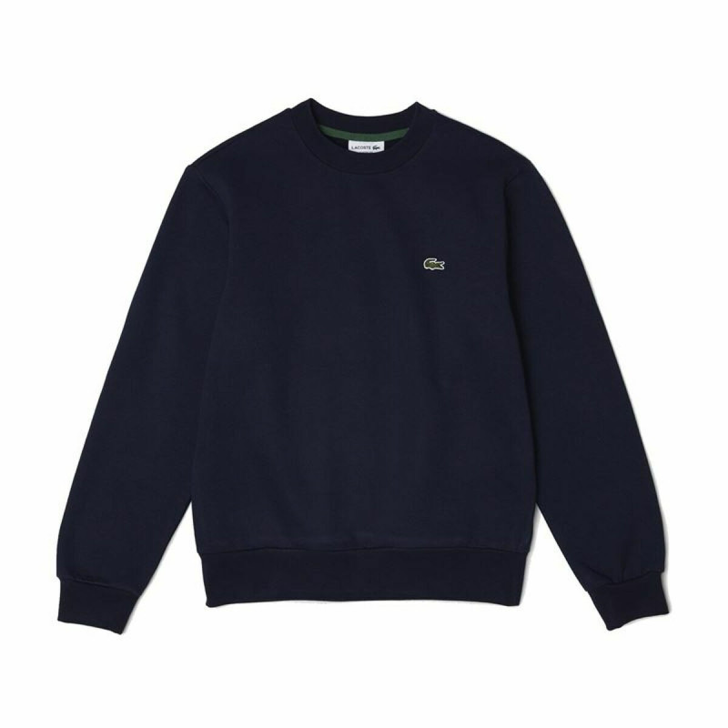 Men’s Sweatshirt without Hood Lacoste Dark blue