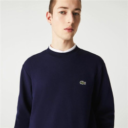 Men’s Sweatshirt without Hood Lacoste Dark blue