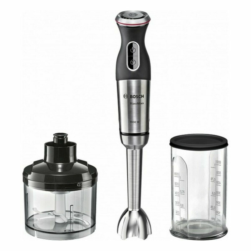 Hand-held Blender BOSCH MS8CM6120 1000W Black Stainless steel Plastic 1000W Black/Silver